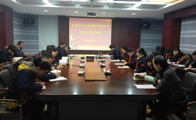 公司开展党员干部集中培训活动 公司开展党员干部集中培训活动
